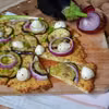 Pizza na kalafiorowym spodzie