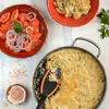 Makaron (bez gotowania) zapiekany w sosie serowym