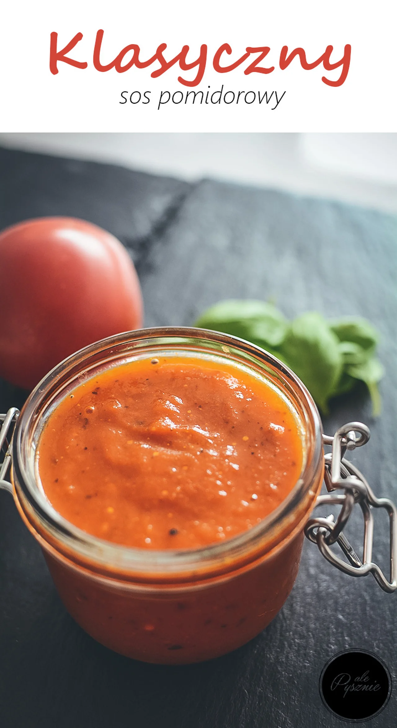Klasyczny sos pomidorowy