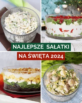 10 najlepszych sałatek na Boże Narodzenie 2024