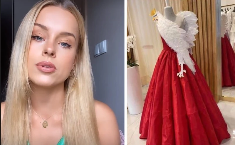 Natalia Balicka odniosła się do "sukni z orłem". „NIE MIAŁAM INNEGO WYJŚCIA”