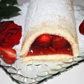 Ciasto z truskawkami i galaretką