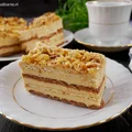 Ciasto Picuś Glancuś – orzechowy deser bez pieczenia