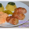Mielone pieczone w boczku