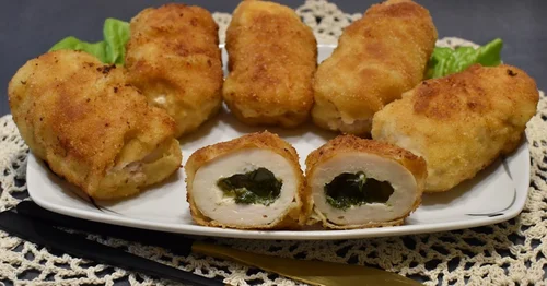 Roladki drobiowe z koperkiem i masłem