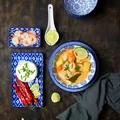 Curry z krewetkami i ananasem