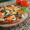 Keto pizza z cukinią i łososiem (Paleo, LowCarb)