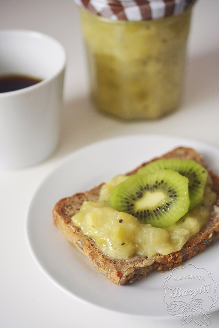 Pyszny dżem z kiwi i bananów