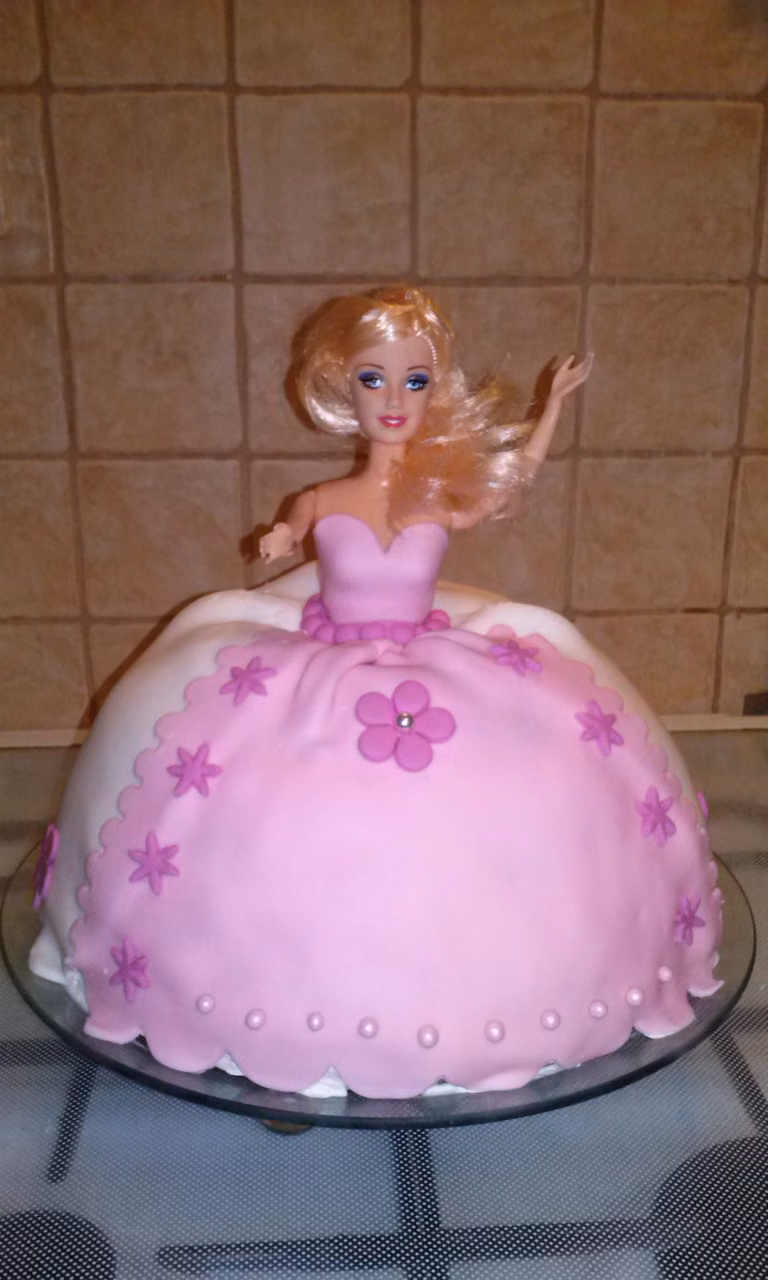 Tort "Lalka Barbie"