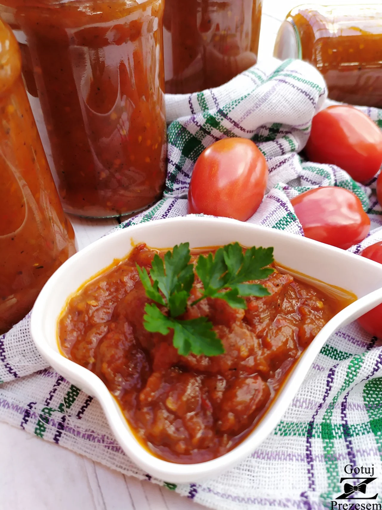 Sos pomidorowo-paprykowy do słoików