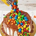 Kremowy tort z MMS