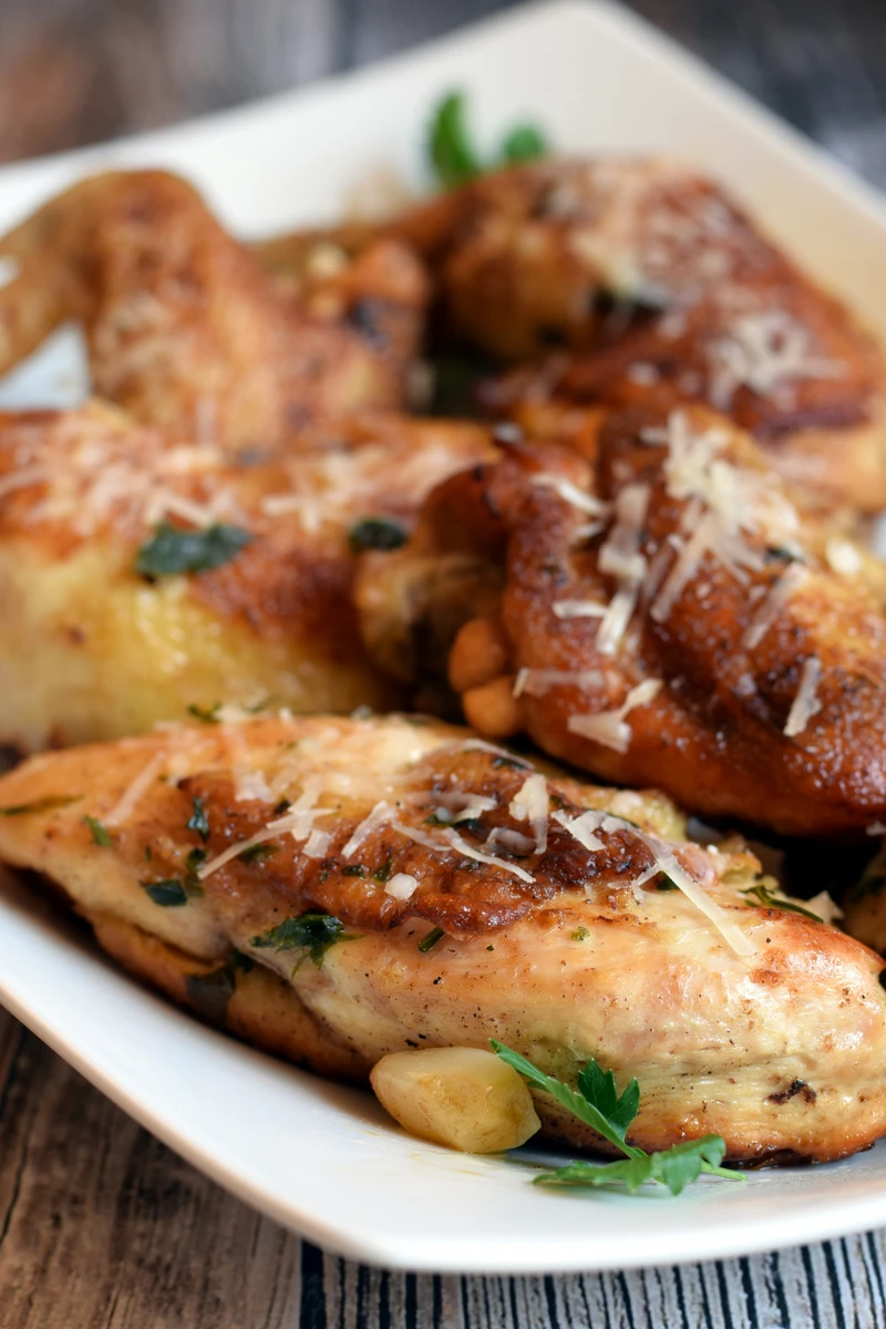 Kurczak z patelni (z parmezanem)