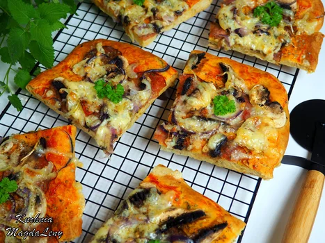 Pizza bez drożdży