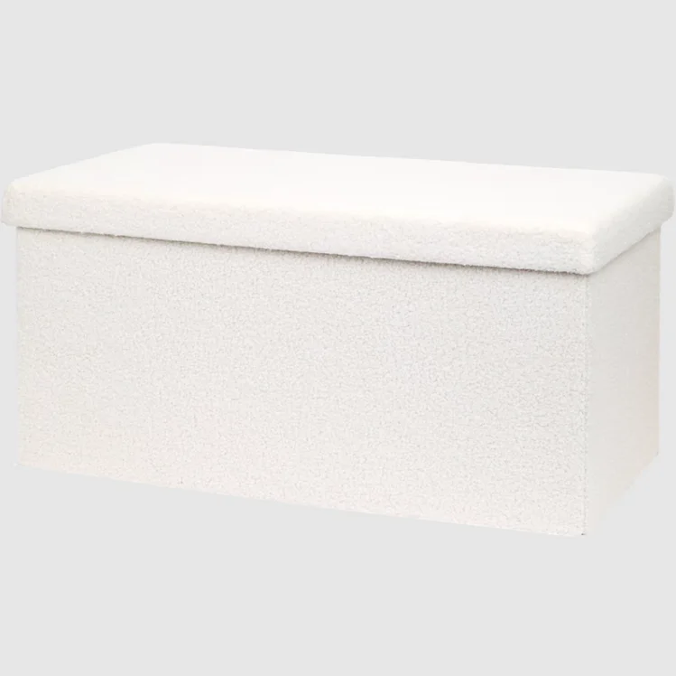 Zdjęcie Ten pluszowy puf XL ze schowkiem z Action za 59,95 zł to hit do każdego wnętrza! Praktyczny, składany i stylowy #2