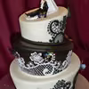Tort weselny z humorem