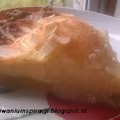 Tarta gruszkowa z kremem waniliowo - cytrynowym