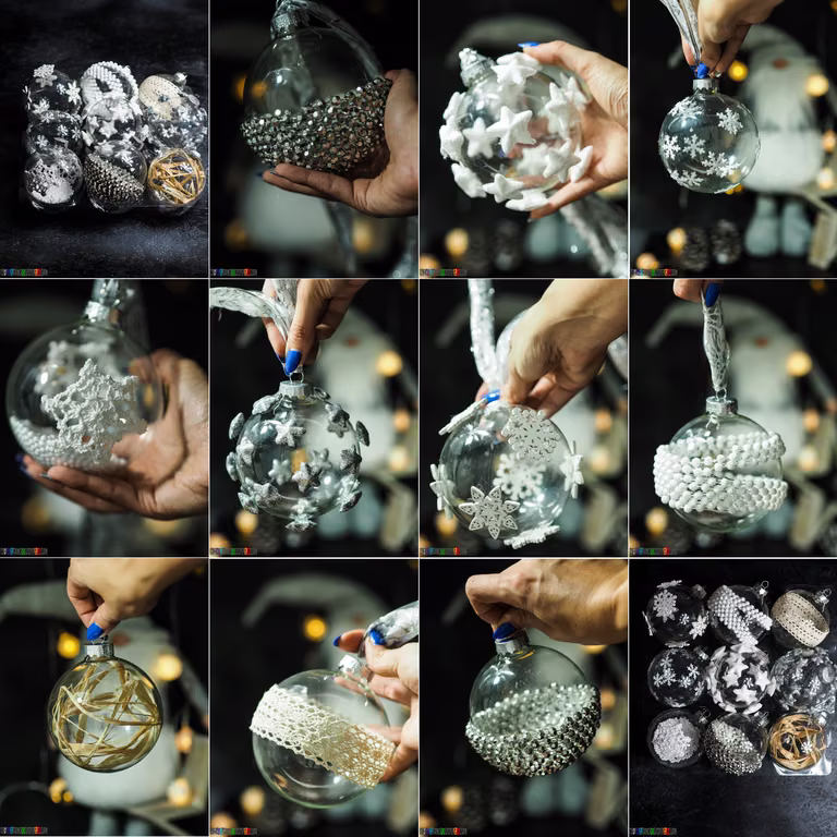 DIY piękne bombki