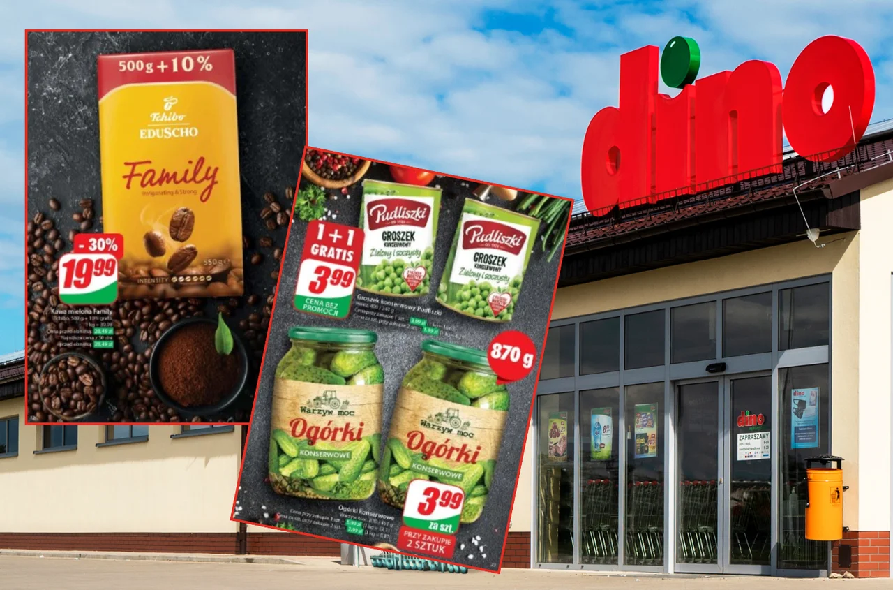 Dino kusi promocjami! „1+1 gratis”, „2+2 gratis” i więcej – ta oferta to prawdziwy hit!