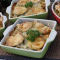 Mini zapiekanki z mięsem, cukinią i makaronem