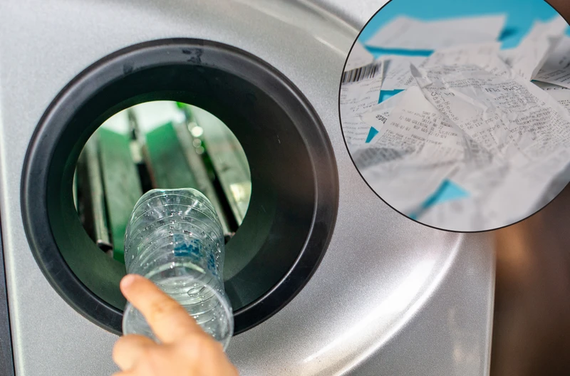 Koniec z papierowymi paragonami w butelkomatach! Kaucję będzie można odzyskać także w inny sposób