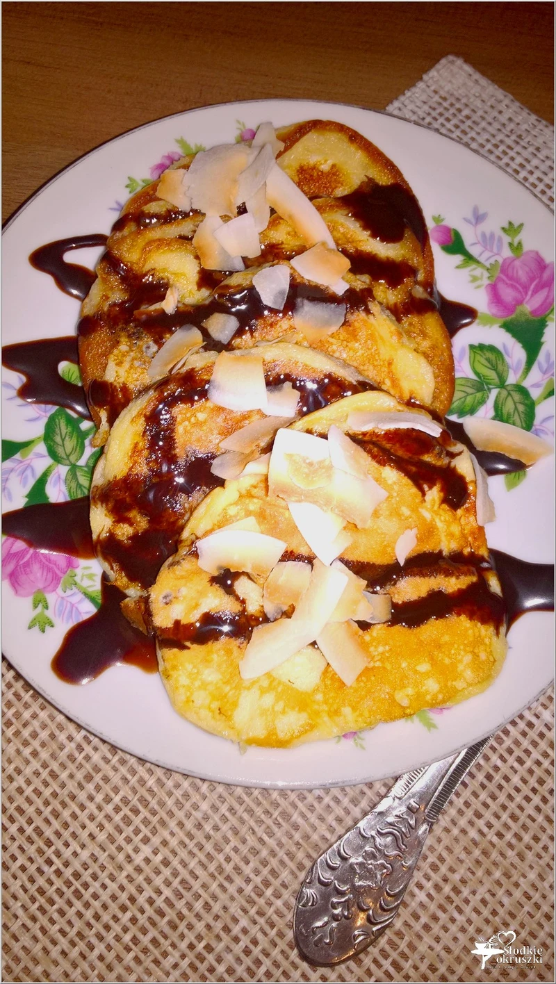 Delikatne budyniowe placuszki