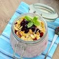 WEGAŃSKA NOCNA OWSIANKA Z TOFU