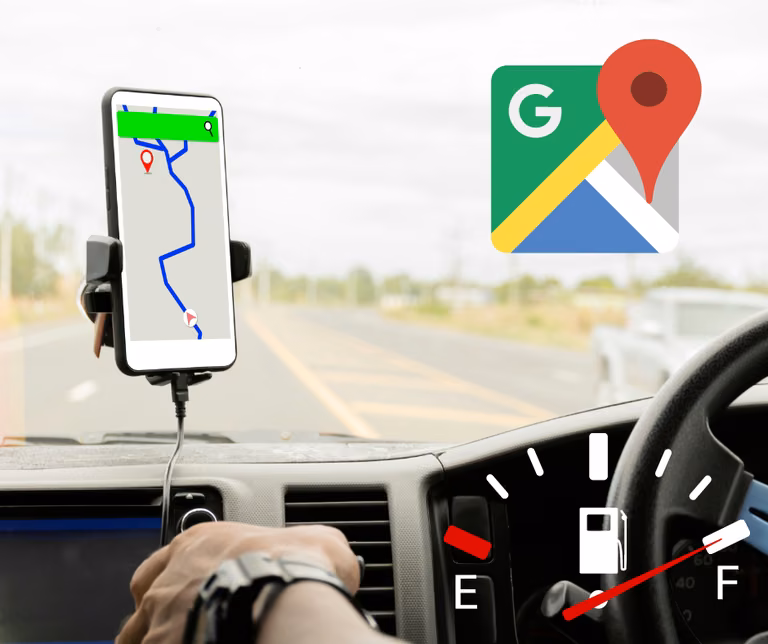 Nowy sposób Google Maps na drogie paliwo!