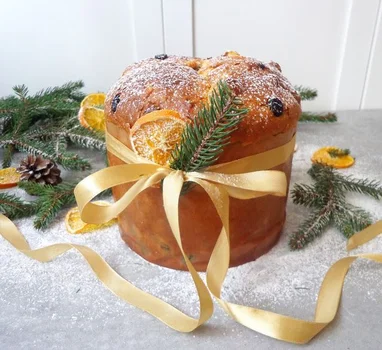 Tradycyjne włoskie panettone