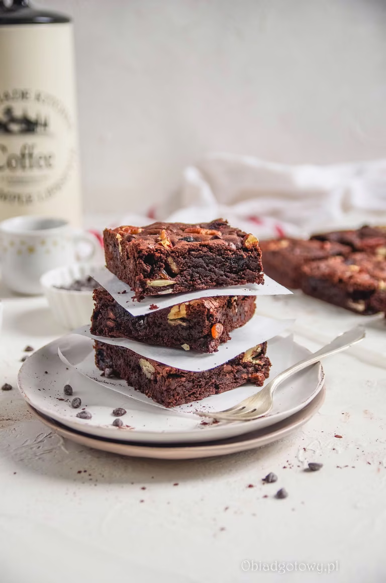 Brownie z bakaliami