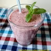 Koktajl ananasowo-borówkowy - 190 kcal