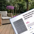 Ten dywan z Pepco za 40 zł odmieni nudny balkon i taras! Duży i na każdą pogodę, a oryginalny wzór przyciąga uwagę