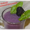 Koktajl bananowo-jeżynowy – Kulinarne S.O.S.