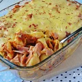 Zapiekanka z tortellini w sosie