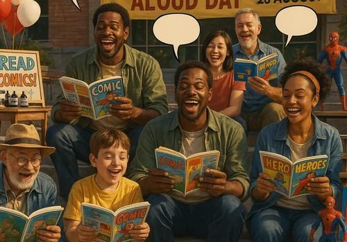 Światowy Dzień Publicznego Czytania Komiksów 2025: Jak Głośne Kadr po Kadrze Zdobywa Serce Czytelników