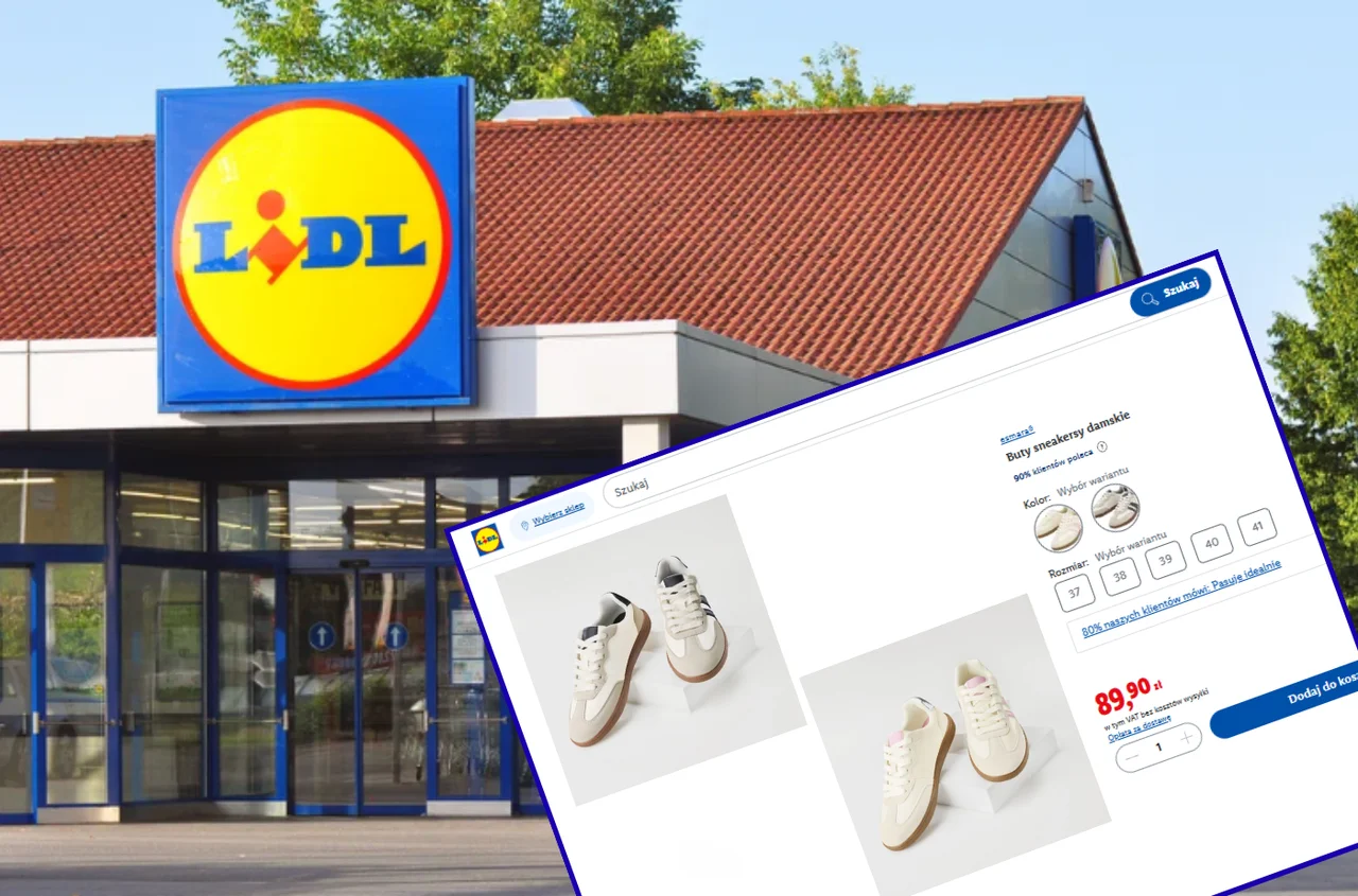 Te sneakersy z Lidla za 89 zł to hit wiosny 2026! Wygodne, ale z kobiecym akcentem, do spodni i spódnicy i skóra z certyfikatem