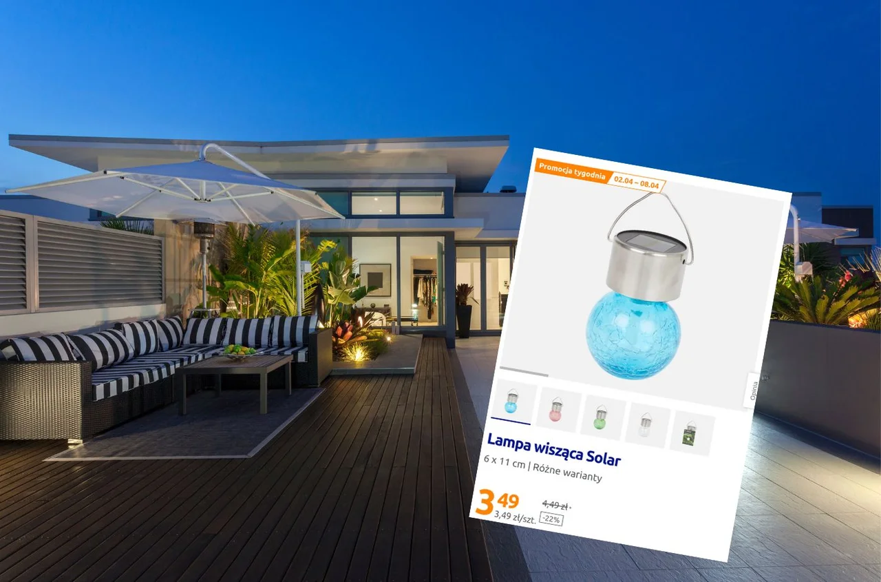 Lampka za 3,49 zł, a ogród jak z Pinteresta! Ten detal z Action zmienia wszystko!