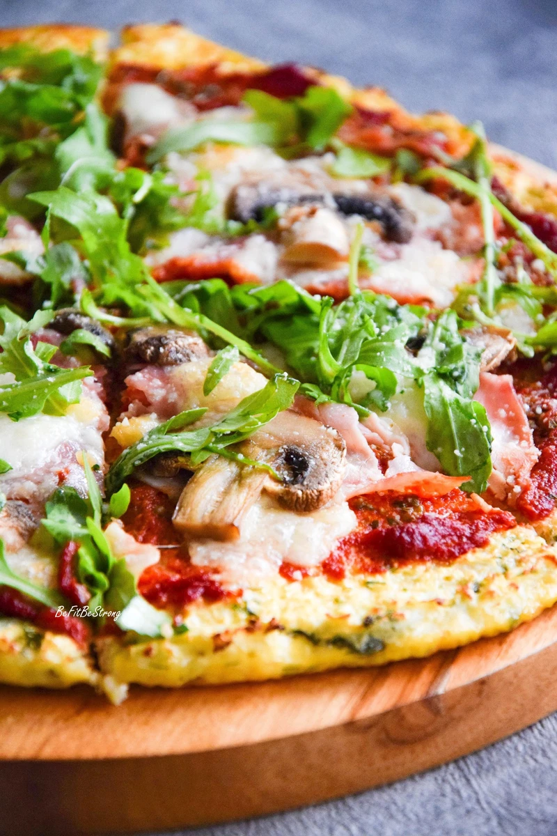 Najlepsza pizza na spodzie z kalafiora FIT