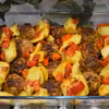 Kotlety pieczone z warzywami