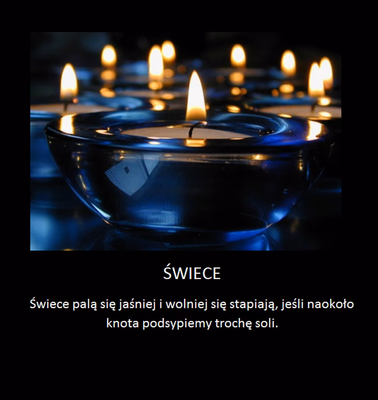 Trik na jaśniej i dłużej świecące świece!