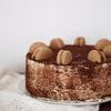 Kakaowy tort z wiśniami