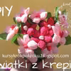 Kwiatuszki (stokrotki) z krepiny - zrobisz sam