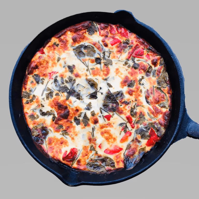 Tortilla z piekarnika