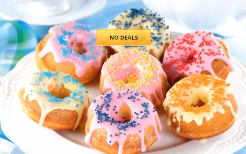 Donuty z posypką