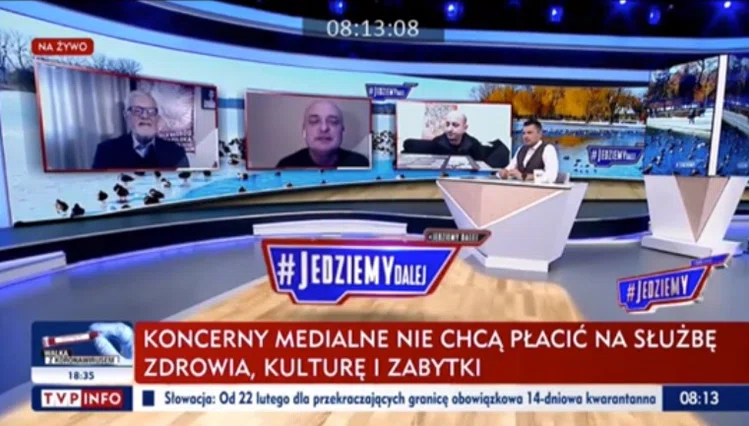 Zdjęcie TVN odpowiada na ataki TVP puszczając ich własny materiał o strajku mediów #2