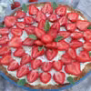 Tarta rafaello z truskawkami
