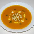 Zupa dyniowa z jabłkiem