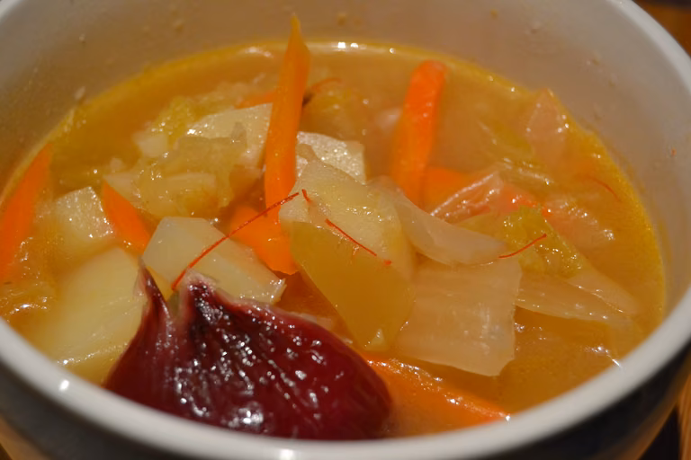 Zupa z kimichi