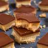Millionaire's shortbread – kruche maślane ciasto milionera z karmelem i czekoladą - food²