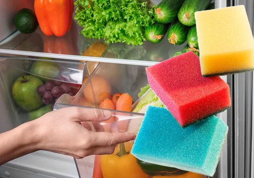 Genialny trik na przedłużenie świeżości warzyw! Odkryj, jak zwykła gąbka działa cuda!