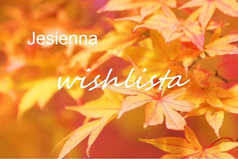 JESIENNA WISHLISTA - SPOSÓB NA PRZEMYŚLANE ZAKUPY